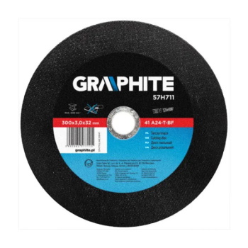 Graphite rezna ploča za metal 300x3,0x32mm 57H711 Graphite rezna ploča za metal 300x3,0x32mm 57H711